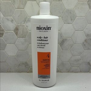Nioxin Pro Clinical 4 Scalp + Hair Conditioner 33.8 oz Colored/Dry/Damaged Hair